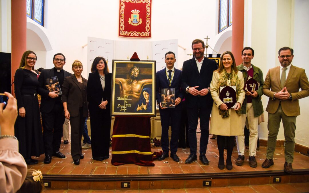 El Cristo de la Expiración protagoniza el cartel de Semana Santa de Palma del Río. 