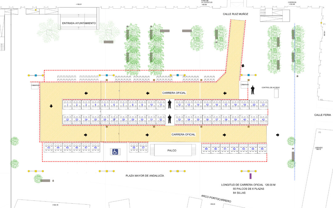 Reserva de Palcos para la Carrera Oficial de Palma del Río.