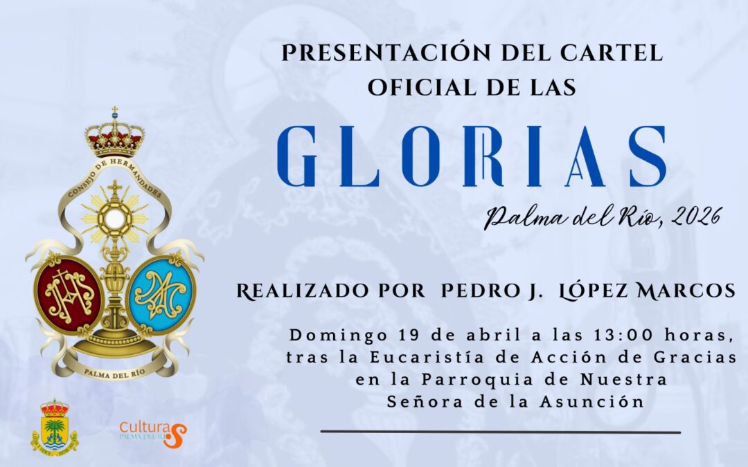 Presentación del cartel de las Glorias 2026
